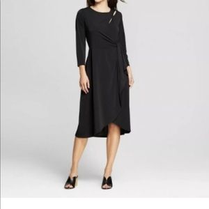 Black dress with cut outs size Small